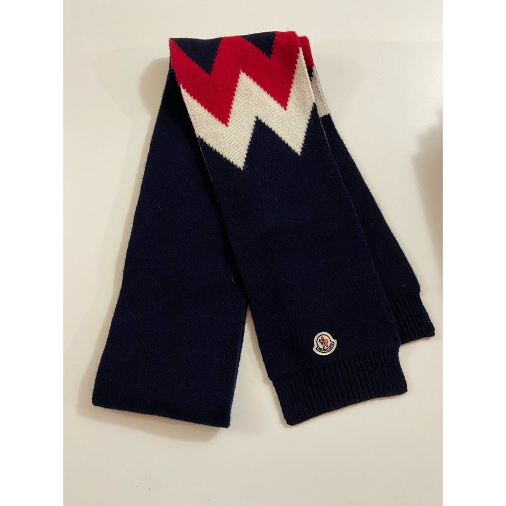 Moncler tricolor scarf